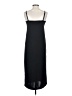 H&M 100% Polyester Solid Black Casual Dress Size S - photo 2