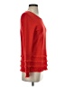 Trina Turk 100% Merino Wool Red Orange Wool Pullover Sweater Size no size - photo 4
