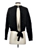 Zara Metallic Black Turtleneck Sweater Size S - photo 2