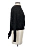 Zara Metallic Black Turtleneck Sweater Size S - photo 4