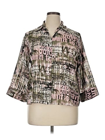 Jaipur 3/4 Sleeve Blouse (view 1)