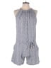 Escapada Checkered-gingham Blue Romper Size XS - photo 1