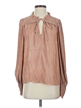 Moon River Long Sleeve Blouse