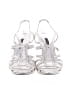 Caparros Metallic Silver Sandals Size 7 1/2 - photo 2
