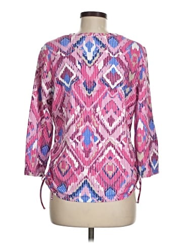 Caribbean Joe 3/4 Sleeve Blouse (view 2)