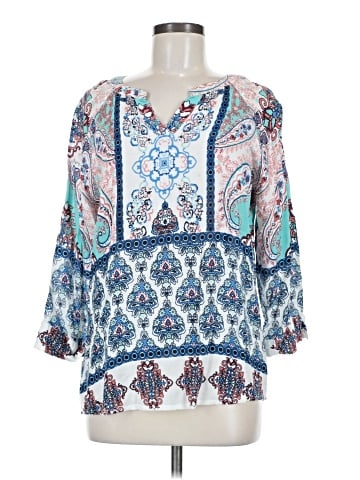 National 3/4 Sleeve Blouse (view 1)