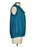 Club Monaco 100% Polyester Teal Sleeveless Blouse Size XS - photo 4