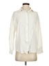 Forever 21 Ivory Long Sleeve Button-Down Shirt Size S - photo 1