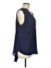 Torrid 100% Polyester Blue Sleeveless Blouse Size Med Plus (00) - photo 4