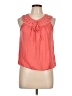 Max Studio 100% Rayon Orange Sleeveless Blouse Size L - photo 1