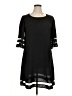Unbranded 100% Polyester Black Casual Dress Size XL - photo 1