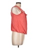 Max Studio 100% Rayon Orange Sleeveless Blouse Size L - photo 4