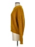 Nasty Gal Inc. 100% Acrylic Houndstooth Yellow Pullover Sweater Size P (petite) - photo 5