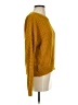 Nasty Gal Inc. 100% Acrylic Houndstooth Yellow Pullover Sweater Size P (petite) - photo 4