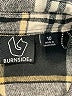 Burnside Plaid Black Long Sleeve Button-Down Shirt Size 10 - photo 3