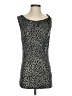 Velvet Silver Sleeveless Top Size P (petite) - photo 1