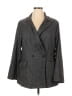 Shein Curve 100% Polyester Tweed Gray Blazer Size 16 Plus (2) - photo 1