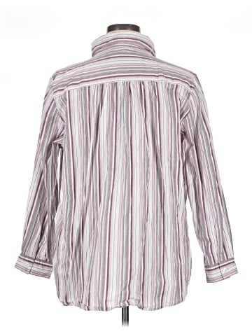 Only Necessities 3/4 Sleeve Button-Down Shirt (view 2)