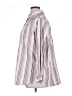 Only Necessities Stripes Silver 3/4 Sleeve Button-Down Shirt Size 1X - photo 5