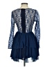Keepsake 100% Nylon Blue Cocktail Dress Size S (estimated) - photo 2