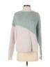 Como Vintage Color Block Teal Pullover Sweater Size S - photo 1