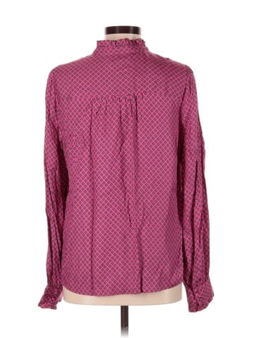 Vineyard Vines Long Sleeve Silk Top (view 2)