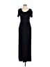 Grecerelle Solid Black Casual Dress Size L - photo 1