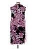 Connected Apparel 100% Polyester Purple Cocktail Dress Size 8 - photo 2