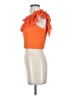 Shein Orange Sleeveless Blouse Size S - photo 5