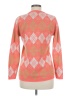 Russ Argyle Orange Pink Pullover Sweater Size M (estimated) - photo 2