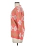 Russ Argyle Orange Pink Pullover Sweater Size M (estimated) - photo 5