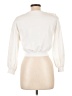 Twinset 100% Polyester Ivory Long Sleeve Blouse Size 12 - photo 2