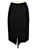 Kasper A.S.L. 100% Polyester Solid Black Formal Skirt Size 12 - photo 2