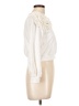 Twinset 100% Polyester Ivory Long Sleeve Blouse Size 12 - photo 4