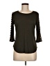 I.N. San Francisco Brown 3/4 Sleeve Top Size M - photo 1