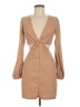 Le Lis Tan Cocktail Dress Size M - photo 1