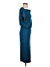 Unbranded Solid Teal Blue Cocktail Dress Size S - photo 4
