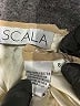 Scala 100% Polyester Tan Cocktail Dress Size 8 - photo 7