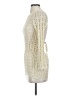 Unbranded 100% Polyester Ivory Cocktail Dress Size S - photo 5
