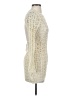 Unbranded 100% Polyester Ivory Cocktail Dress Size S - photo 4