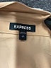 Express 100% Polyester Tan Long Sleeve Blouse Size S - photo 7