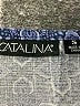 Catalina 100% Rayon Blue Long Sleeve Blouse Size S - photo 7