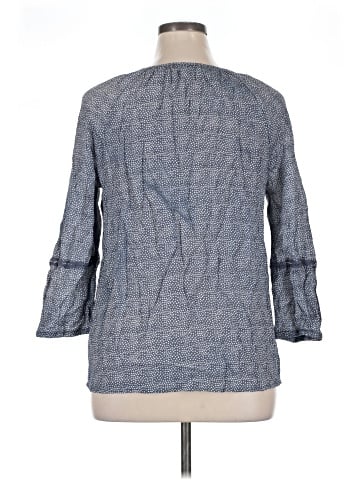 Como Blu 3/4 Sleeve Blouse (view 2)