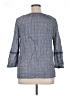 Como Blu Blue 3/4 Sleeve Blouse Size XL - photo 2