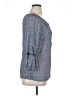 Como Blu Blue 3/4 Sleeve Blouse Size XL - photo 4