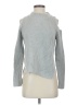 French Connection 100% Cotton Silver Turtleneck Sweater Size XS - photo 1