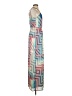 Charlie Jade 100% Polyester Chevron-herringbone Blue Casual Dress Size XS - photo 4