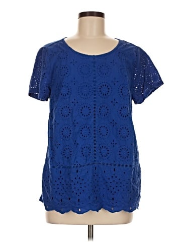 Crown & Ivy Short Sleeve Blouse (view 1)
