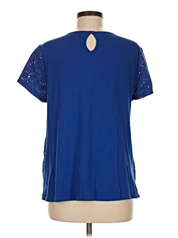 Crown & Ivy Short Sleeve Blouse (view 2)