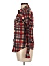 Stretta 100% Polyester Plaid Red Long Sleeve Blouse Size L - photo 5